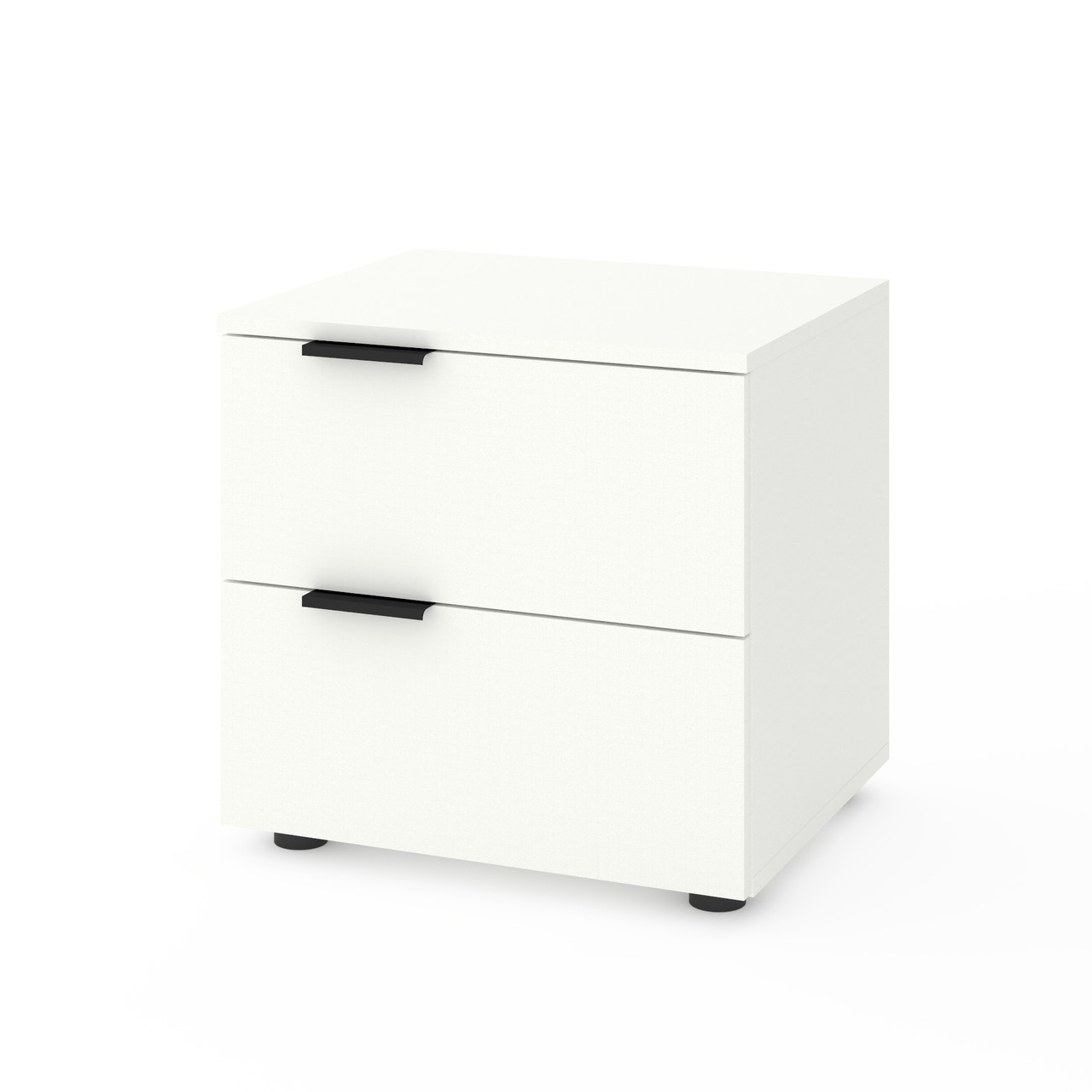 Приліжкова тумба Metkas Home 500×420×490 мм, ЛДСП Білий сніг (MA031UW)