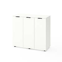 Комод Metkas Home А027 1000х420х900 мм ЛДСП Білий сніг (MA027W)