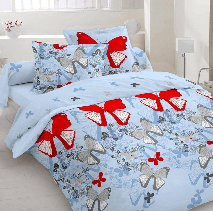 Постільна білизна бязь Порхание, фото 1