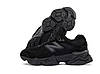 New Balance 9060 winter Black чорні зимові чоловічі кросівки Нью баланс з хутром замшеві зима, фото 2