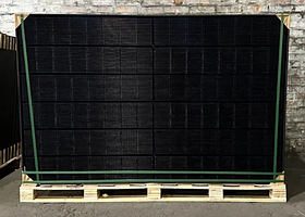 Монокристалічна сонячна панель Luxen solar LNDX-450ND, 450Вт, BIFACIAL, N-type, full black