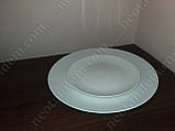 Тарілка порцелянова кругла без борту, фото 2
