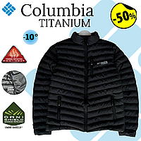 Чоловіча куртка Columbia TITANIUM коламбія титаніум термо-підкладка з іонами срібла Omni-Heat Зимовий Пуховик