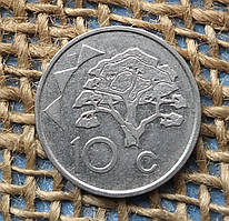 10 центiв 1993 року. Намiбiя