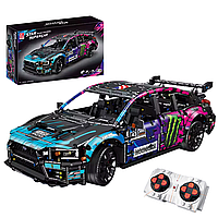 Конструктор JIE STAR Subaru WRX STI на радіоуправлінні— 2978 деталей, спортивний ралійний автомобіль, дитячий набір 6+