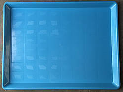 Пластиковий піддон. 90х66,5х3,5 Піддони для кліток. Пластикові піддони.