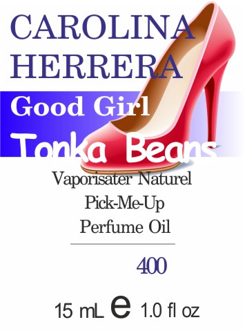 Парфумерна олія (400) версія аромату Кароліна Ерера Good Girl — 15 мл композит у ролоні