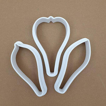 Набір вирубок Пелюстки Альстромерії - 3 шт