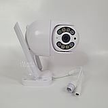 Камера відеоспостереження Wi-Fi 2Мп зовнішня поворотна зі звуком, нічним баченням і керуванням з додатку Icsee, A-8-D1, фото 10