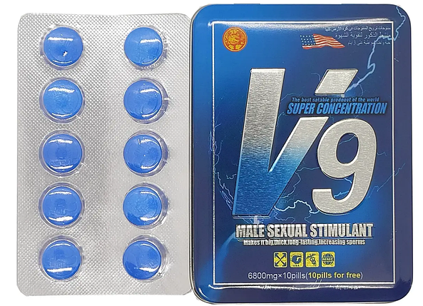 V9 засіб для підтримки нормального рівня тестостерону таблетки для потенции (В9), фото 1