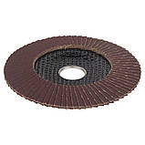 Круг пелюстковий торцевий Т29 (конічний) Ø 125 мм P180 SIGMA (9172681), фото 4