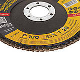 Круг пелюстковий торцевий Т29 (конічний) Ø 125 мм P180 SIGMA (9172681), фото 5