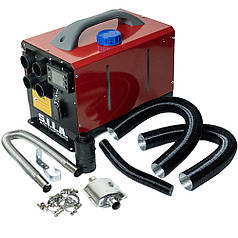 Опалювач автономний 5 кВт, 12В, 4 виводи (пластик), дизельний моноблочний з пультом ДУ (повний комплект 194167