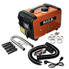 Опалювач автономний 8 кВт, 12/220В, 4 виводи (пластик), дизельний моноблочний з пультом ДУ (повний комп 194174