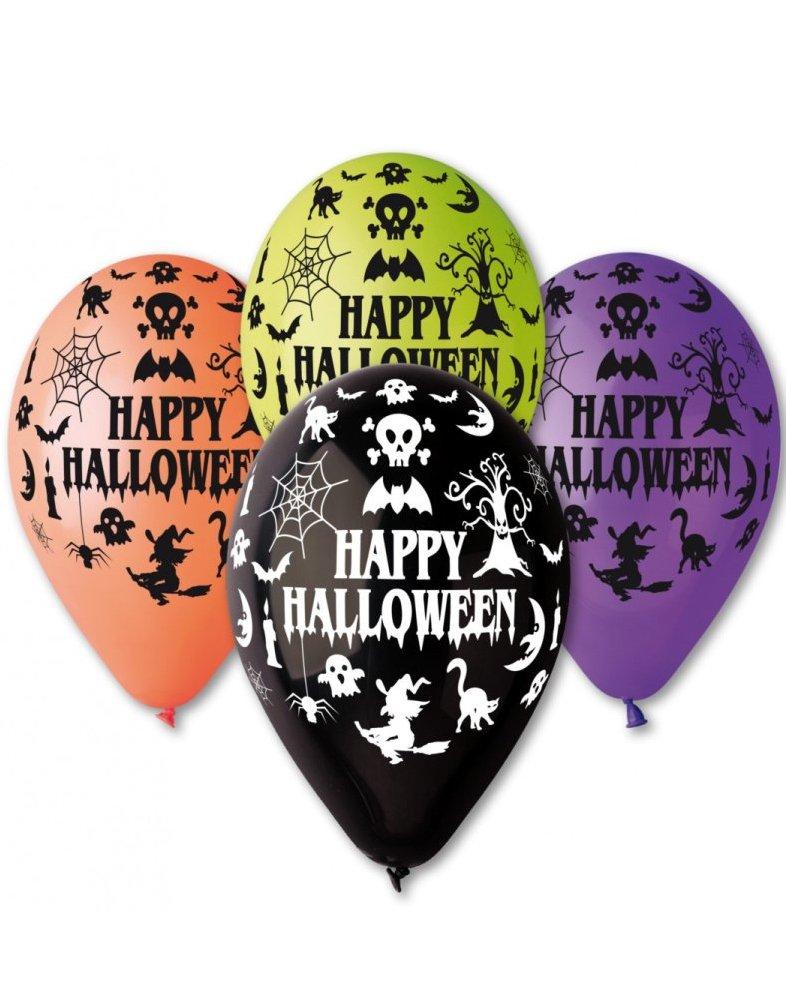 Повітряна куля Хелловін (круговий друк)