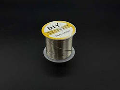 Мідний дріт для виготовлення прикрас. Колір срібний. 0,5мм 60м / Мідний дріт для виготовлення прикрас. Колір срібний. 0,5мм 60м