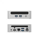 Міні-Пк GenMachine Ren 5000 / Ryzen 7 5825U / RAM 32GB / SSD 512GB / LAN / Wi-Fi / Bluetooth / Windows 11 / Cірий, фото 4