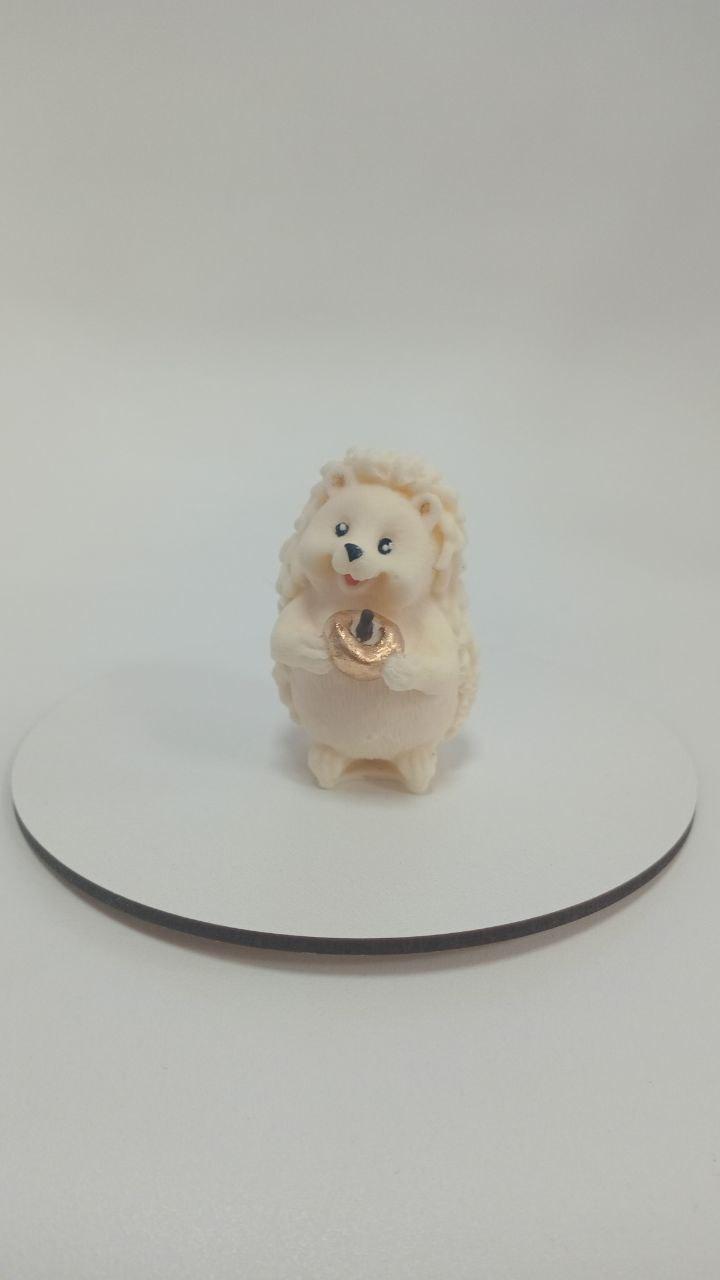 Фігурка із шоколадної глазурі "Їжачок з яблучком", фото 1