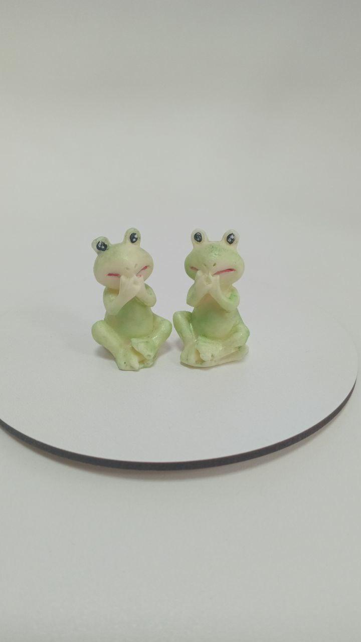 Фігурка із шоколадної глазурі "Жабенятка" (2 шт.), фото 1