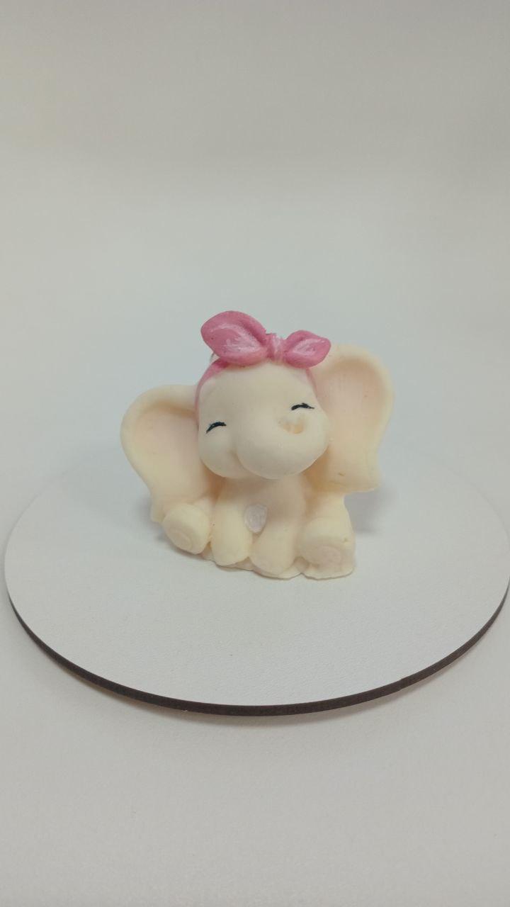 Фігурка із шоколадної глазурі "Слоненя дівчинка", фото 1
