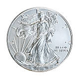 Срібна монета «Американський орел» 1 унція 2011 — інвестиційне Ag 999 США, фото 2