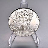 Срібна монета «Американський орел» 1 унція 2011 — інвестиційне Ag 999 США, фото 5