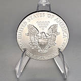 Срібна монета «Американський орел» 1 унція 2011 — інвестиційне Ag 999 США, фото 6