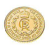 Золота монета Великобританія 2023 «The Coronation of His Majesty King Charles III» 1/10 oz золото 9999 — інвестиція та колекційна, фото 3