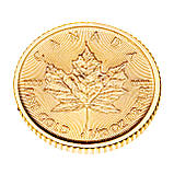 Золота монета 5$ Кленовий лист 2017 Канада 1/10 oz золото 9999 – інвестиція та колекційна цінність, фото 3