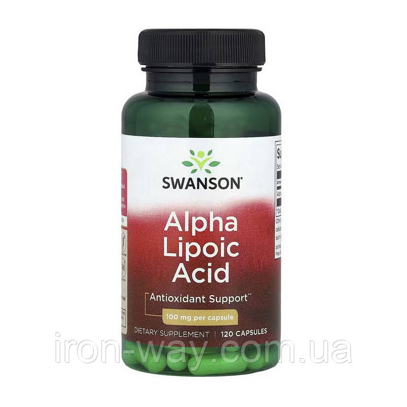 Swanson Alpha Lipoic Acid 100 mg, фото 1