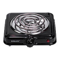 Настільна електрична плита на одну конфорку 1000 Вт SOKANY SK-5111