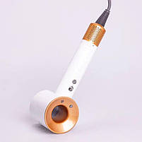 Фен стайлер для волосся 5 в 1 Supersonic Premium 1600 Вт 5 насадок 3 режими швидкості Білий PH770W, фото 5