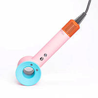 Фен стайлер для волосся 5 в 1 Supersonic Premium 1600 Вт 5 насадок 3 режими швидкості Рожевий PH770PBL, фото 6