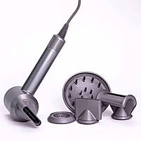 Фен стайлер для волосся 5 в 1 Supersonic Premium 1600 Вт 5 насадок 3 режими швидкості Золотий PH770GGOLD, фото 2