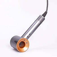 Фен стайлер для волосся 5 в 1 Supersonic Premium 1600 Вт 5 насадок 3 режими швидкості Золотий PH770GGOLD, фото 3