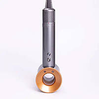 Фен стайлер для волосся 5 в 1 Supersonic Premium 1600 Вт 5 насадок 3 режими швидкості Золотий PH770GGOLD, фото 4