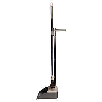 Набір віник та совок на довгій ручці для підлоги 27×25×103 (см) щітка віник для прибирання Зелений HP-35015-11GR, фото 4