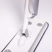 Швабра з розпилювачем води для миття підлоги з насадкою з мікрофібри та контейнером HP-35015-12, фото 7