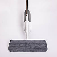 Швабра з розпилювачем води для миття підлоги з насадкою з мікрофібри та контейнером HP-35015-12, фото 10