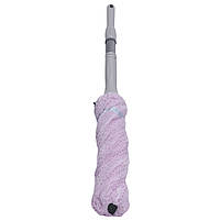 Швабра телескопічна для миття підлоги універсальна мотузкова швабра з самовіджимом для прибирання Фіолетовий HP-35015-13V, фото 3