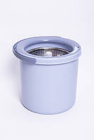 Набір для вологого прибирання з круглою телескопічною шваброю з мікрофібри та відром із віджимом для дому HP-35015-21, фото 2