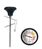 Термометр механічний кухонний для кави та молока із кріпленням з нержавіючої сталі, фото 4