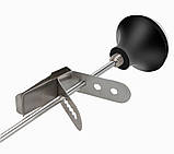 Термометр механічний кухонний для кави та молока із кріпленням з нержавіючої сталі, фото 5