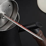 Термометр механічний кухонний для кави та молока із кріпленням з нержавіючої сталі, фото 10