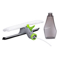 Щітка для миття вікон з розпилювачем скребок-щітка для миття вікон та скла HP-35015-25, фото 3
