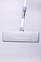 Універсальна швабра з металевою ручкою та змінною плоскою насадкою для плитки, ламінату та лінолеуму HP-35015-30, фото 6