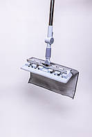 Плоска швабра для миття підлоги, стін та стелі універсальна швабра для прибирання Жовтий HP-35015-35Y, фото 3