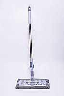 Плоска швабра для миття підлоги, стін та стелі універсальна швабра для прибирання Сірий HP-35015-35G, фото 8