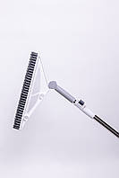 Трикутна швабра з металевою ручкою та гумовою кромкою для плитки, ламінату, лінолеуму, вологого прибирання HP-35015-38, фото 3