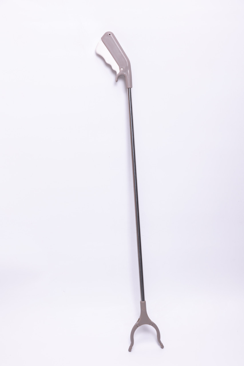 Ручний захват для сміття з довгою ручкою і гумовою кромкою HP-35015-41, фото 1